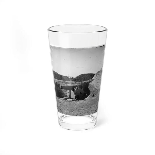 Savannah, Ga., Vicinity. Confederate Gun At Fort Mcallister (U.S. Civil War) Pint Glass 16oz 16oz - Go Mug Yourself