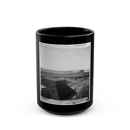 Savannah, Ga., Vicinity. Fort Mcallister; Another View (U.S. Civil War) Black Coffee Mug 15oz - Go Mug Yourself
