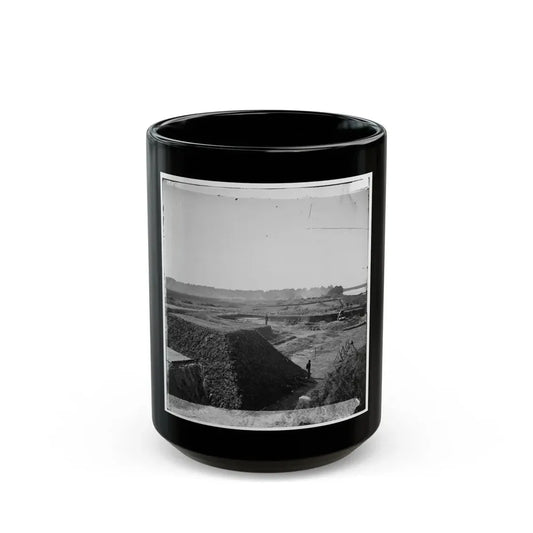 Savannah, Ga., Vicinity. Fort Mcallister; Another View (U.S. Civil War) Black Coffee Mug 15oz - Go Mug Yourself