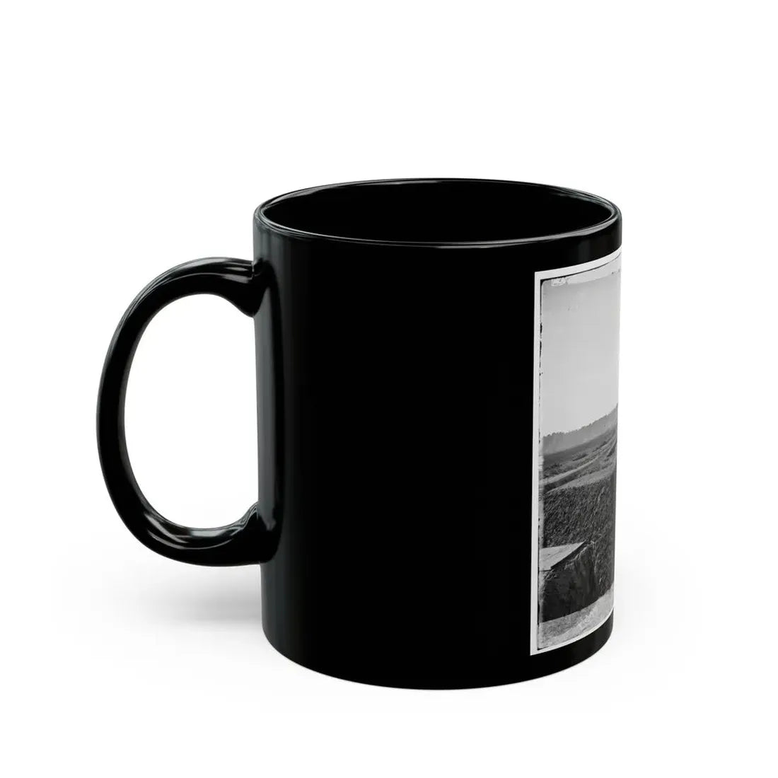 Savannah, Ga., Vicinity. Fort Mcallister; Another View (U.S. Civil War) Black Coffee Mug - Go Mug Yourself