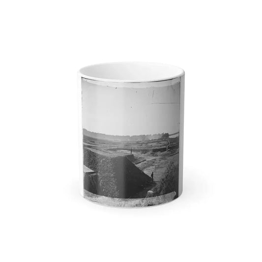 Savannah, Ga., Vicinity. Fort Mcallister; Another View (U.S. Civil War) Color Changing Coffee Mug 11oz Default Title 11oz - Go Mug Yourself