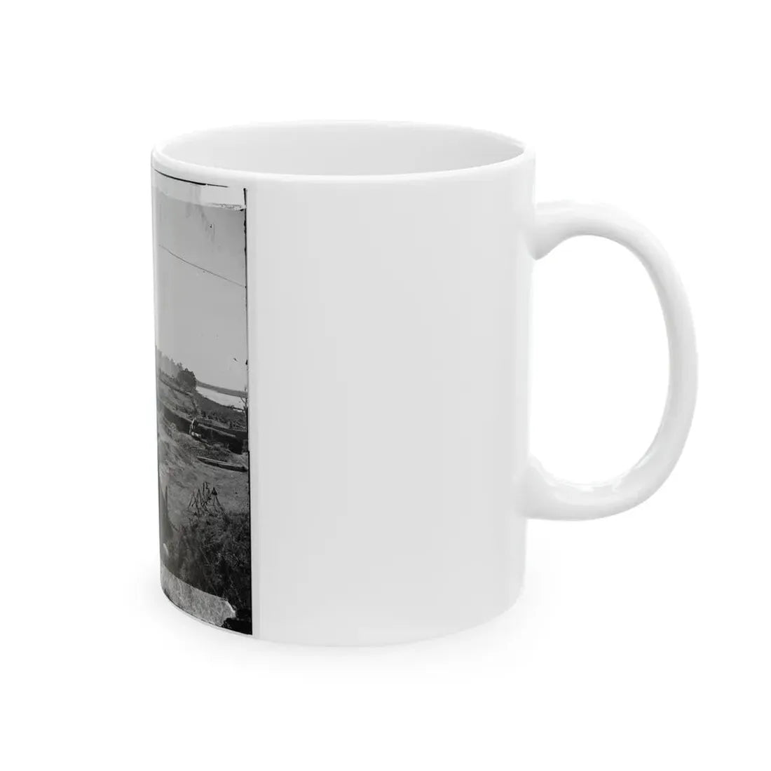 Savannah, Ga., Vicinity. Fort Mcallister; Another View (U.S. Civil War) White Coffee Mug - Go Mug Yourself
