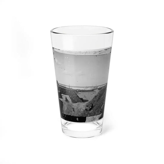 Savannah, Ga., Vicinity. Interior View Of Fort Mcallister, 14 Miles South Of The City; The Ogeechee River Beyond (U.S. Civil War) Pint Glass 16oz 16oz - Go Mug Yourself