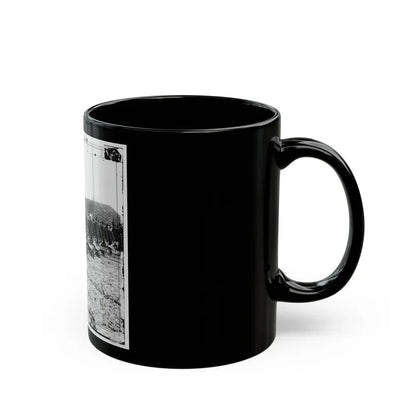 Savannah, Ga., Vicinity. Sherman's Troops Removing Ammunition From Fort Mcallister In Wheelbarrows (U.S. Civil War) Black Coffee Mug - Go Mug Yourself