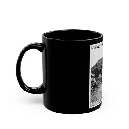 Savannah, Ga., Vicinity. Sherman's Troops Removing Ammunition From Fort Mcallister In Wheelbarrows (U.S. Civil War) Black Coffee Mug - Go Mug Yourself