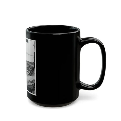 Savannah, Ga., Vicinity. Signal Station On The Ogeechee At Fort Mcallister (U.S. Civil War) Black Coffee Mug - Go Mug Yourself
