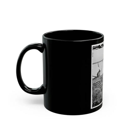 Savannah, Ga., Vicinity. Signal Station On The Ogeechee At Fort Mcallister (U.S. Civil War) Black Coffee Mug - Go Mug Yourself