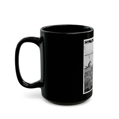 Savannah, Ga., Vicinity. Signal Station On The Ogeechee At Fort Mcallister (U.S. Civil War) Black Coffee Mug - Go Mug Yourself