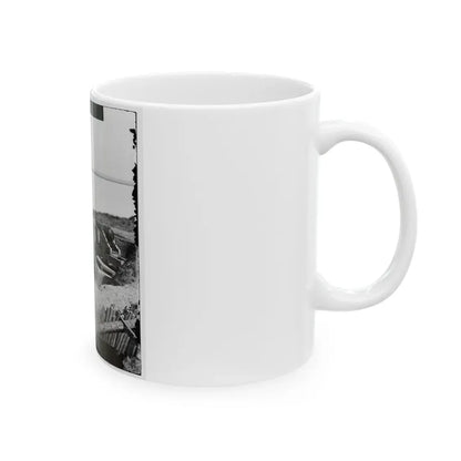 Savannah, Ga., Vicinity. Signal Station On The Ogeechee At Fort Mcallister (U.S. Civil War) White Coffee Mug - Go Mug Yourself