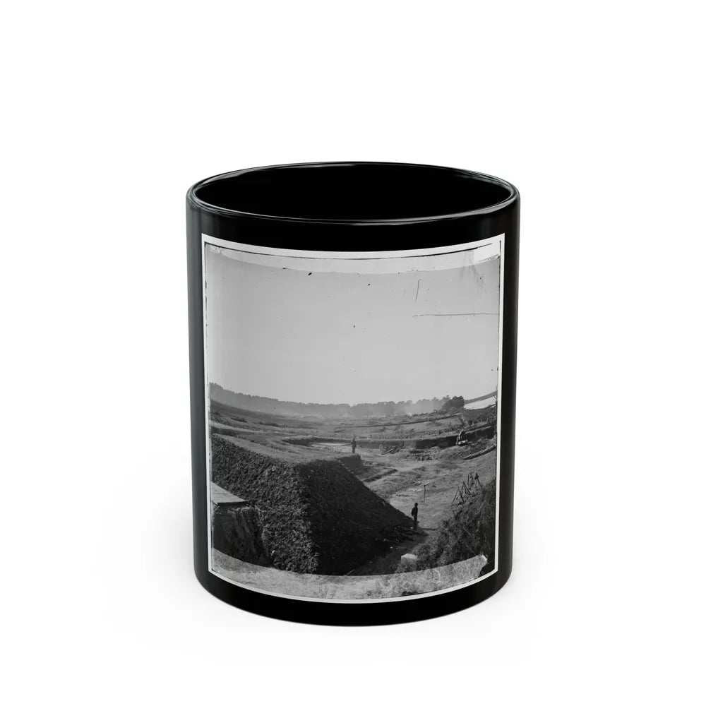 Savannah, Ga., Vicinity. Fort Mcallister; Another View (U.S. Civil War) Black Coffee Mug-11oz-Go Mug Yourself