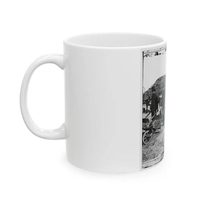 Savannah, Ga., Vicinity. Sherman's Troops Removing Ammunition From Fort Mcallister In Wheelbarrows (U.S. Civil War) White Coffee Mug-Go Mug Yourself