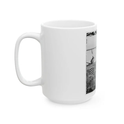 Savannah, Ga., Vicinity. Signal Station On The Ogeechee At Fort Mcallister (U.S. Civil War) White Coffee Mug-Go Mug Yourself
