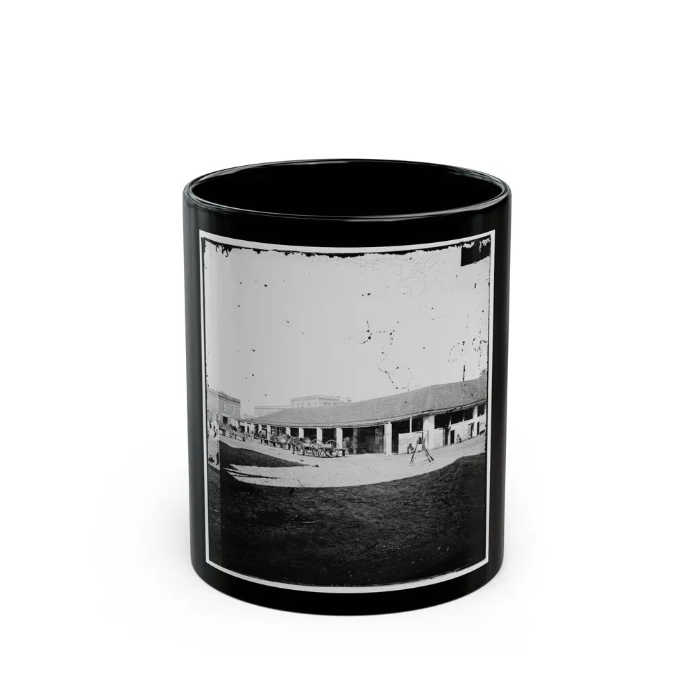 Savannah, Georgia (Vicinity). Market Place (U.S. Civil War) Black Coffee Mug-11oz-Go Mug Yourself