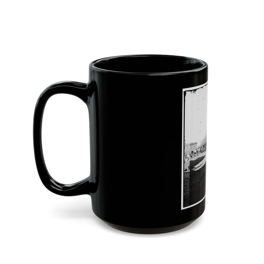 Savannah, Georgia (Vicinity). Market Place (U.S. Civil War) Black Coffee Mug-Go Mug Yourself