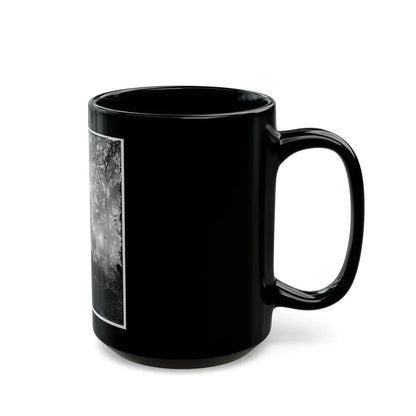 Savannah, Georgia. View Of Cemetery (U.S. Civil War) Black Coffee Mug - Go Mug Yourself