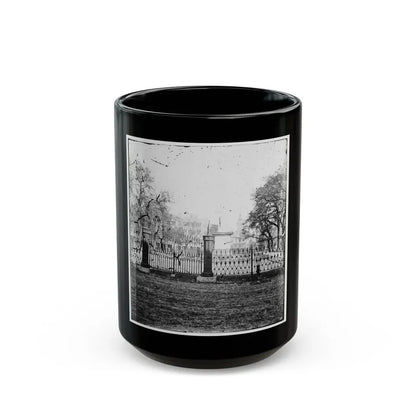Savannah, Georgia. View (U.S. Civil War) Black Coffee Mug 15oz - Go Mug Yourself
