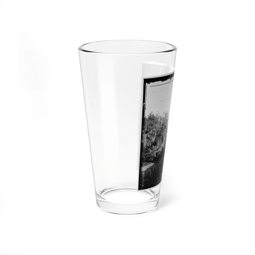 Savannah, Georgia. Bridge Over Stream (U.S. Civil War) Pint Glass 16oz-Go Mug Yourself