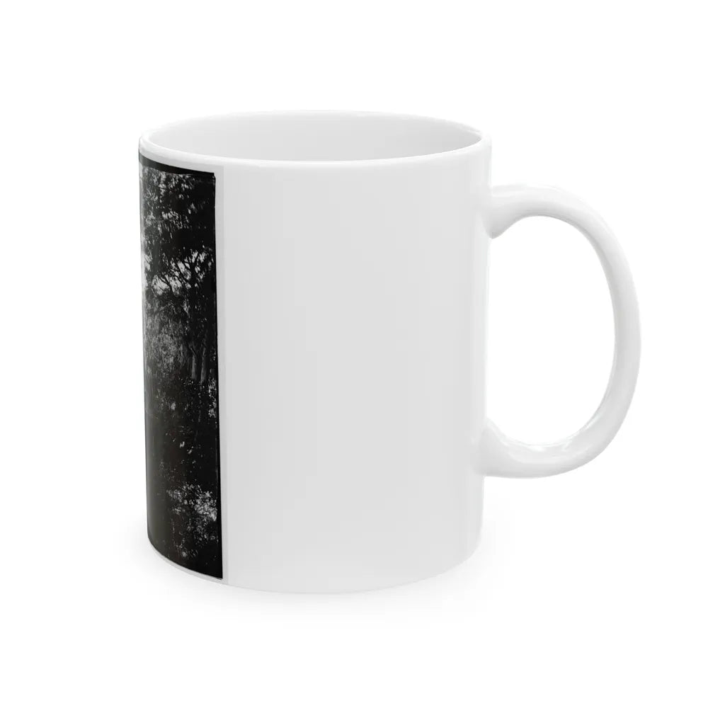 Savannah, Georgia. Bridge Over Stream (U.S. Civil War) White Coffee Mug-Go Mug Yourself