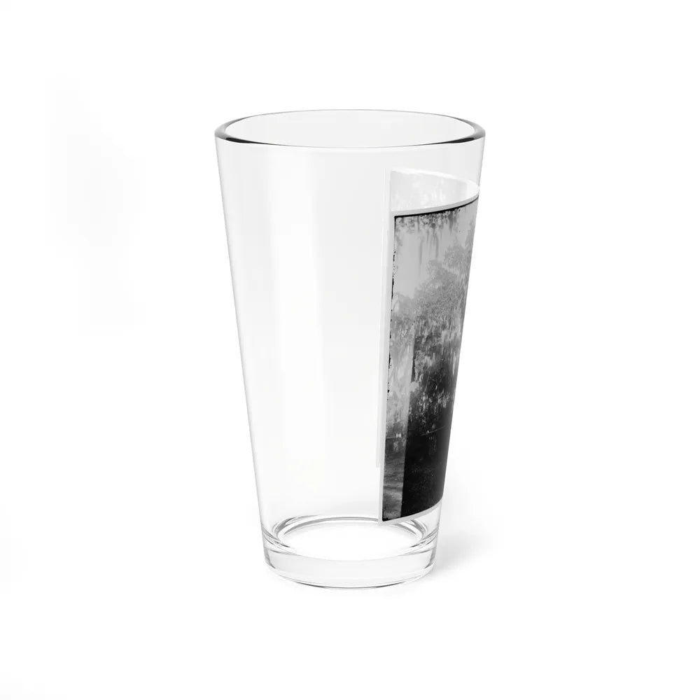 Savannah, Georgia. View Of Cemetery (U.S. Civil War) Pint Glass 16oz-Go Mug Yourself