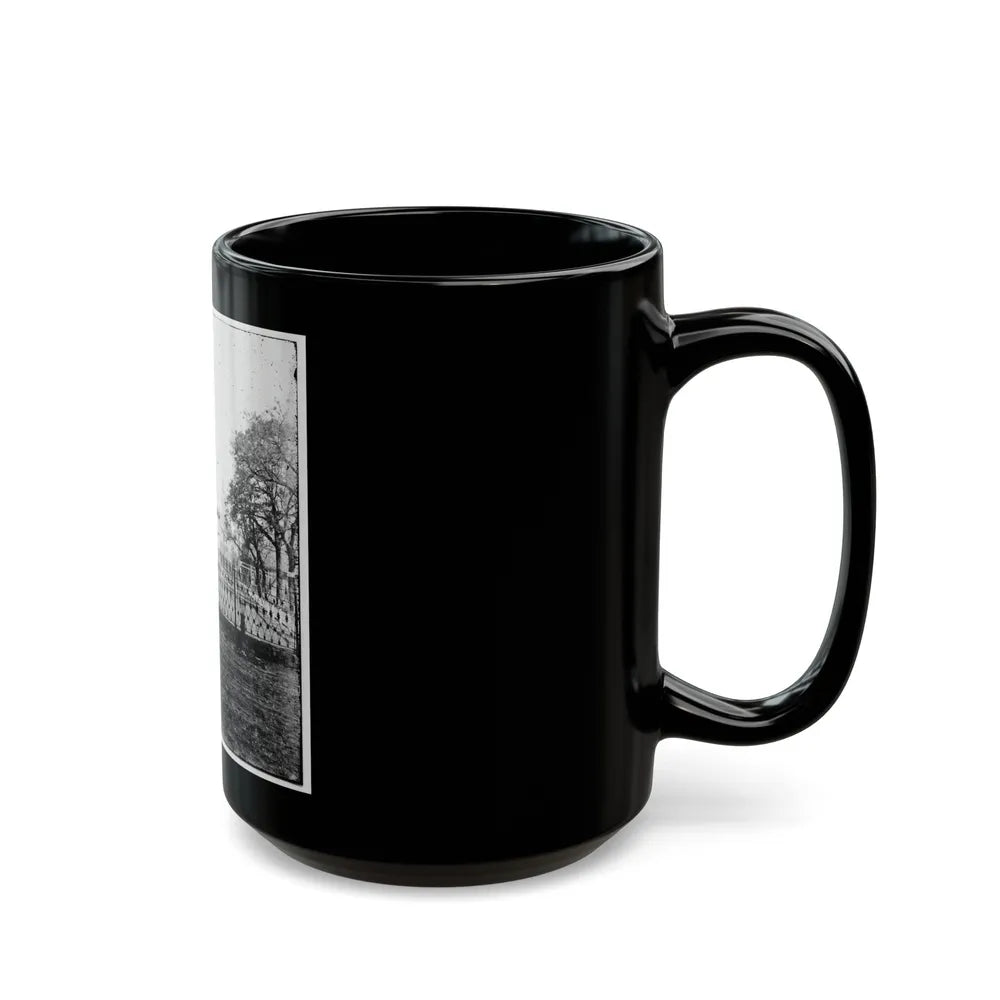 Savannah, Georgia. View (U.S. Civil War) Black Coffee Mug-Go Mug Yourself