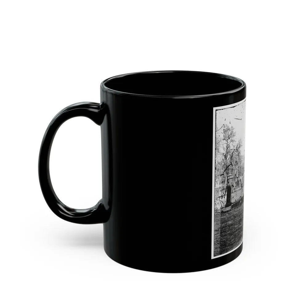 Savannah, Georgia. View (U.S. Civil War) Black Coffee Mug-Go Mug Yourself