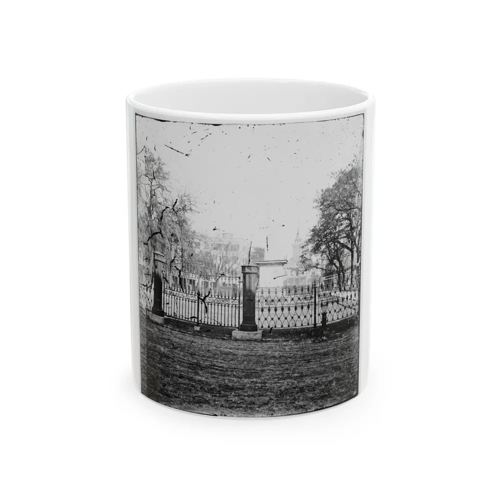 Savannah, Georgia. View (U.S. Civil War) White Coffee Mug-11oz-Go Mug Yourself