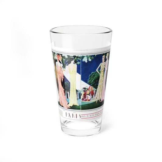 Saves Its Most Striking Ideas For The Evening, McCall's, July 1930 (Magazine Illustration) Pint Glass 16oz 16oz - Go Mug Yourself