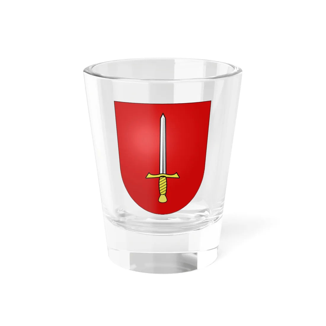 Savièse-coat of arms (Switzerland) (Coat of Arms) Shot Glass 1.5oz 1.5oz - Go Mug Yourself