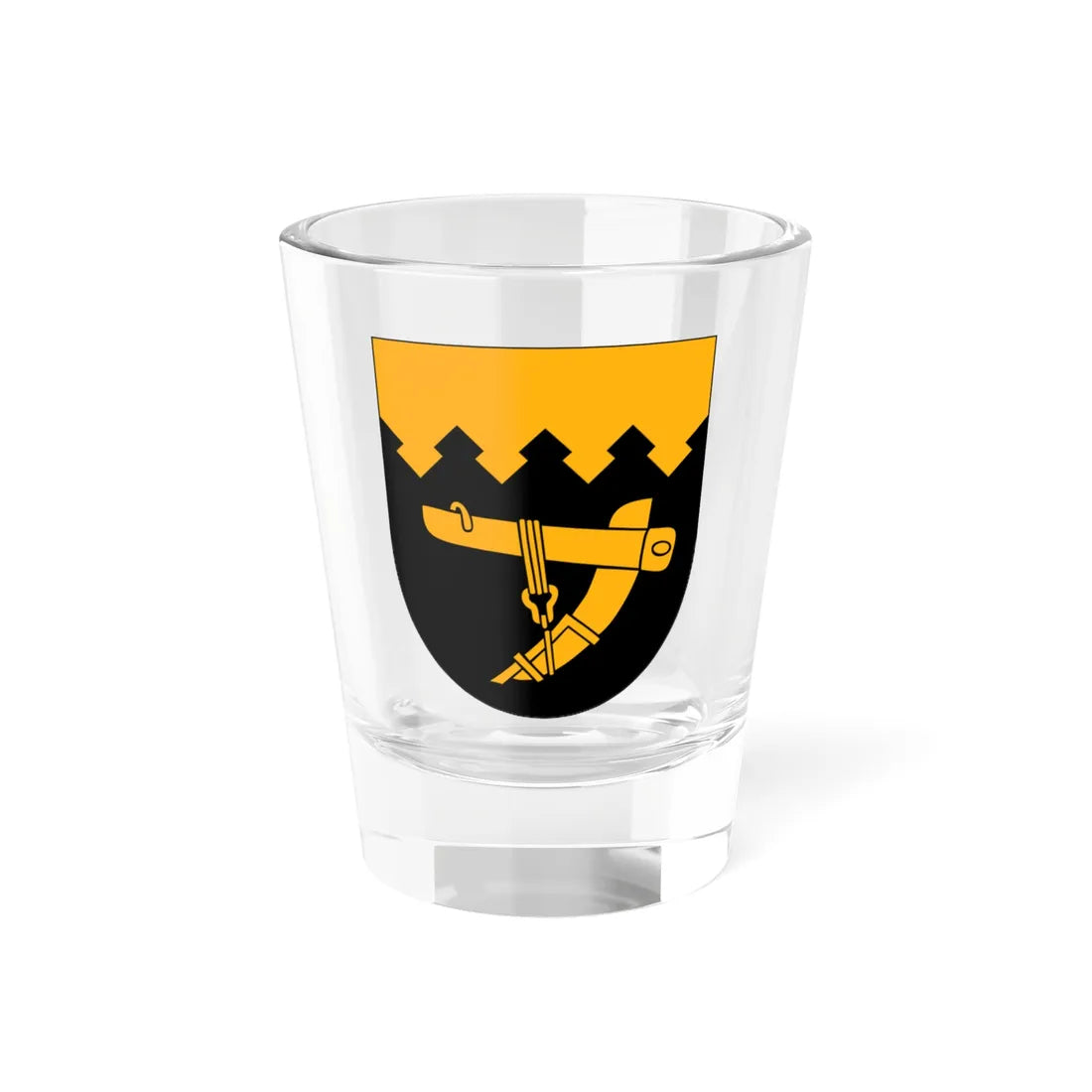 Savitaipale.vaakuna (Finland) (Coat of Arms) Shot Glass 1.5oz 1.5oz - Go Mug Yourself