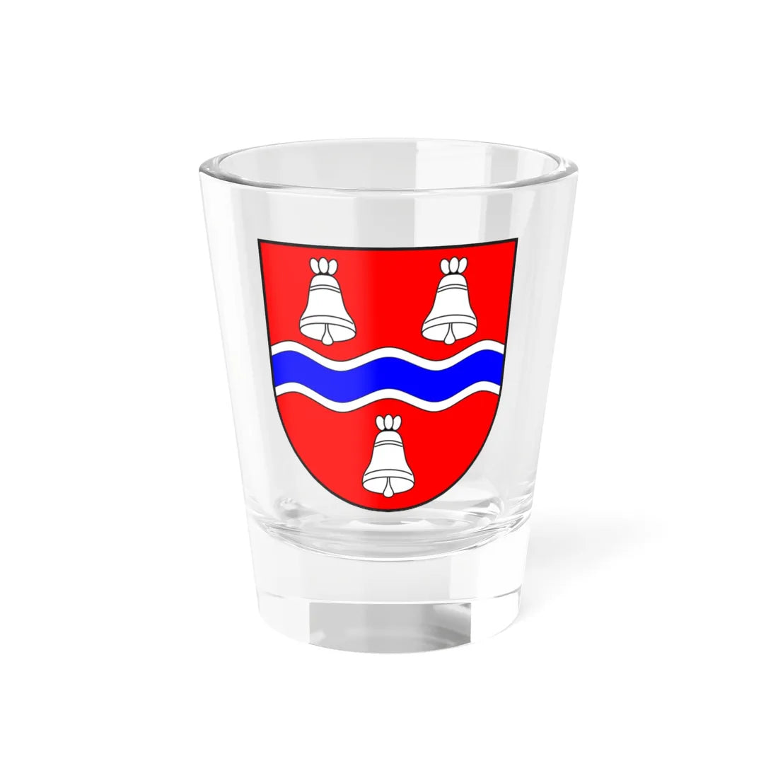 Savognin wappen (Switzerland) (Coat of Arms) Shot Glass 1.5oz 1.5oz - Go Mug Yourself