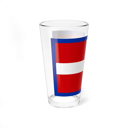 Savoyard flag (Italy) Pint Glass 16oz - Go Mug Yourself