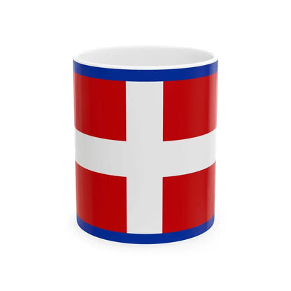 Savoyard flag (Italy) White Coffee Mug 11oz - Go Mug Yourself