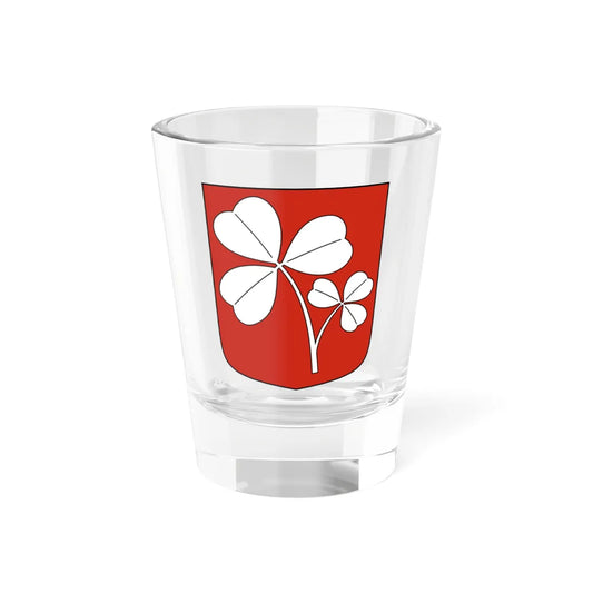 Saxon-blazon (Switzerland) (Coat of Arms) Shot Glass 1.5oz 1.5oz - Go Mug Yourself