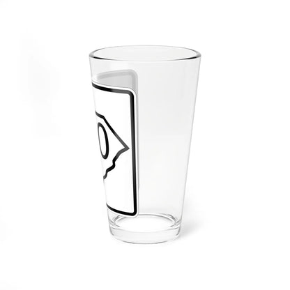 SC-00 1926 template (South Carolina) (Road Sign) Pint Glass 16oz - Go Mug Yourself