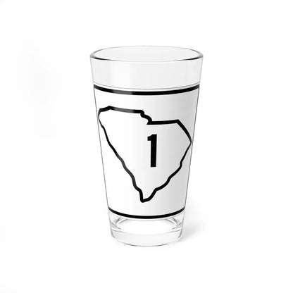 SC-1 1926 (South Carolina) (Road Sign) Pint Glass 16oz 16oz - Go Mug Yourself