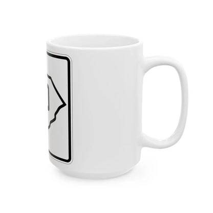SC-10 1926 (South Carolina) (Road Sign) White Coffee Mug - Go Mug Yourself