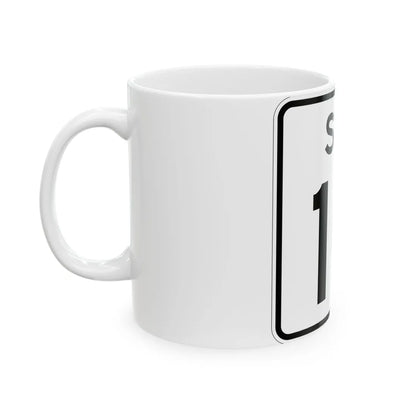 SC-10 (South Carolina) (Road Sign) White Coffee Mug - Go Mug Yourself
