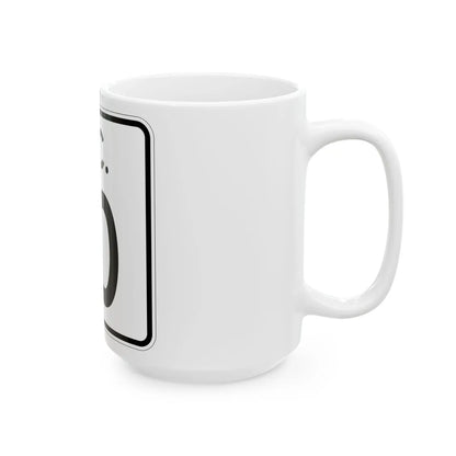 SC-10 (South Carolina) (Road Sign) White Coffee Mug - Go Mug Yourself