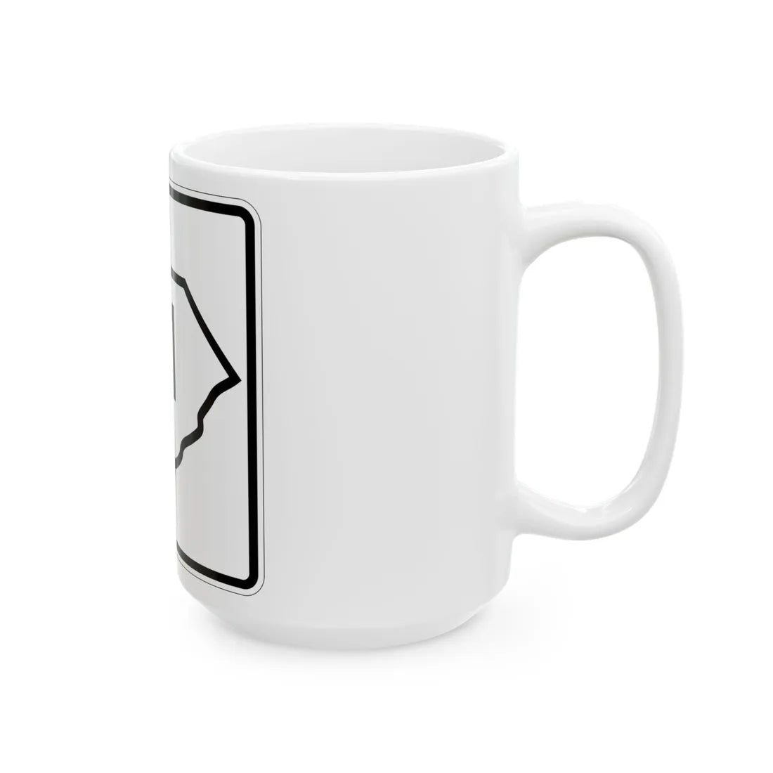 SC-11 1926 (South Carolina) (Road Sign) White Coffee Mug - Go Mug Yourself