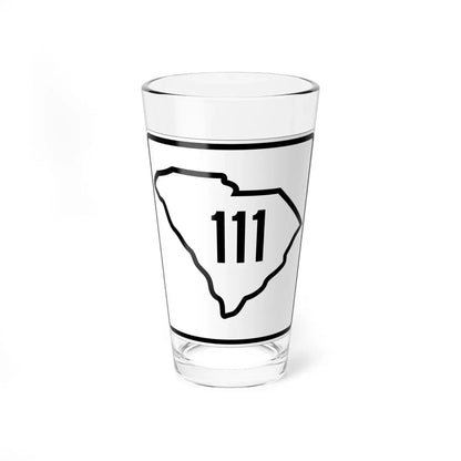 SC-111 1926 (South Carolina) (Road Sign) Pint Glass 16oz 16oz - Go Mug Yourself