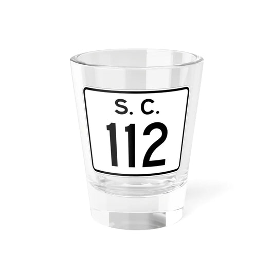 SC-112 (South Carolina) (Road Sign) Shot Glass 1.5oz 1.5oz - Go Mug Yourself