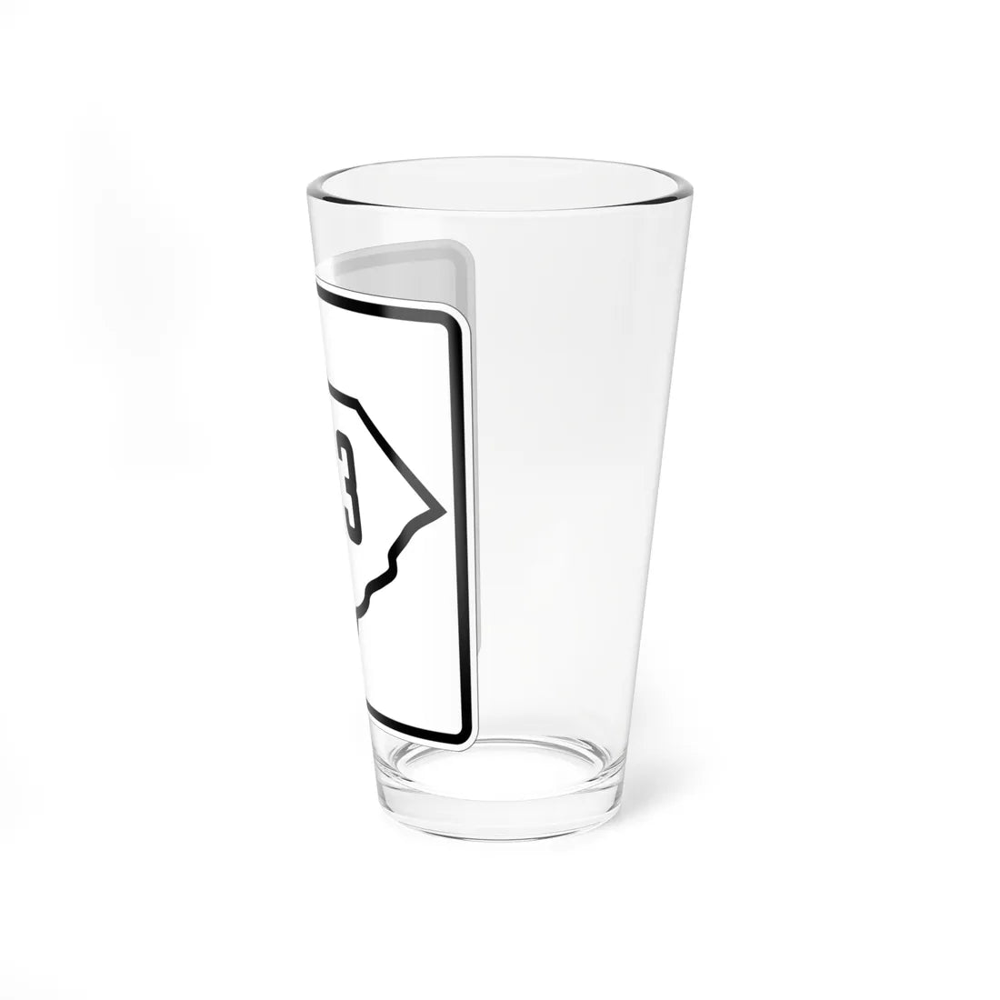 SC-113 1926 (South Carolina) (Road Sign) Pint Glass 16oz - Go Mug Yourself