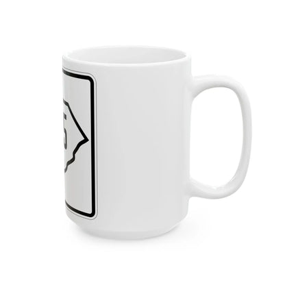 SC-115 1926 (South Carolina) (Road Sign) White Coffee Mug - Go Mug Yourself