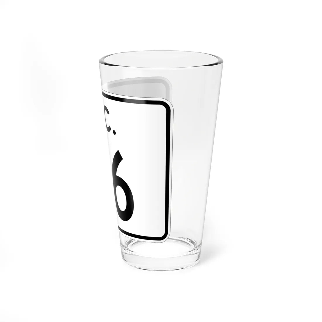 SC-116 (South Carolina) (Road Sign) Pint Glass 16oz - Go Mug Yourself