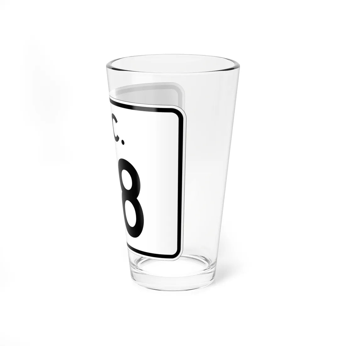 SC-118 (South Carolina) (Road Sign) Pint Glass 16oz - Go Mug Yourself