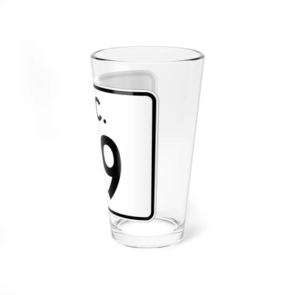 SC-119 (South Carolina) (Road Sign) Pint Glass 16oz - Go Mug Yourself