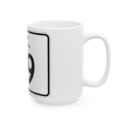 SC-119 (South Carolina) (Road Sign) White Coffee Mug - Go Mug Yourself