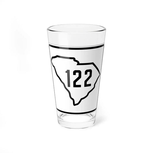 SC-122 1926 (South Carolina) (Road Sign) Pint Glass 16oz 16oz - Go Mug Yourself