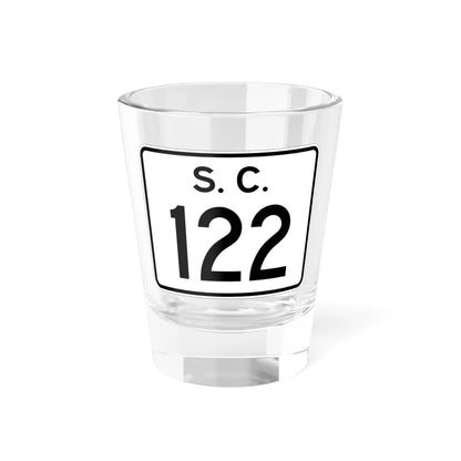 SC-122 (South Carolina) (Road Sign) Shot Glass 1.5oz 1.5oz - Go Mug Yourself