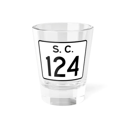 SC-124 (South Carolina) (Road Sign) Shot Glass 1.5oz 1.5oz - Go Mug Yourself